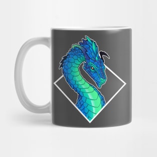 Blue Elder Dragon Mug